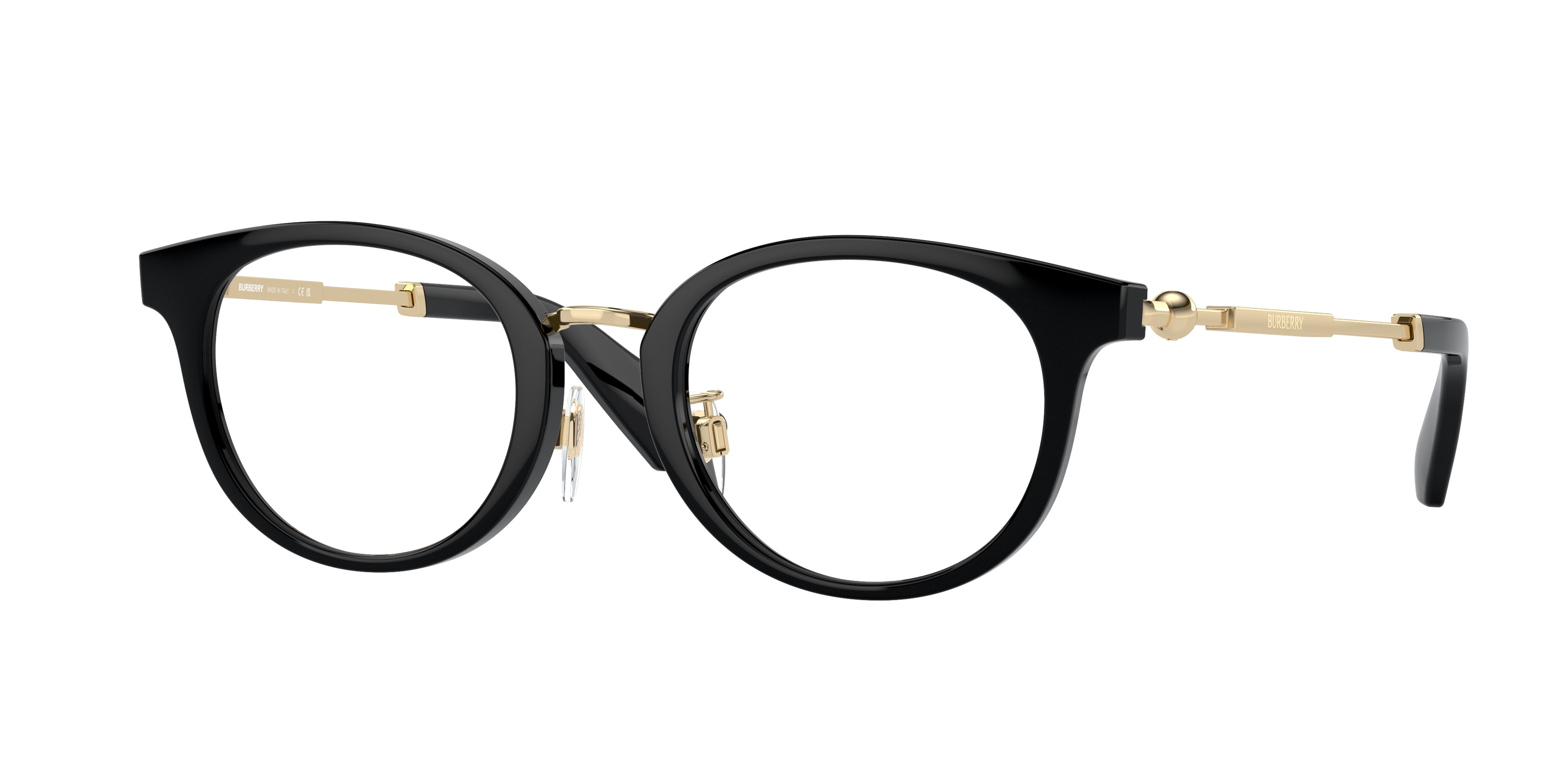 Burberry BE2413D Asian Fit Women's Glasses, Black, Size 48